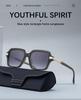 KAJILA Men's Trendy 2026 European Square Frame Sunglasses - Versatile Outdoor Sun Protection