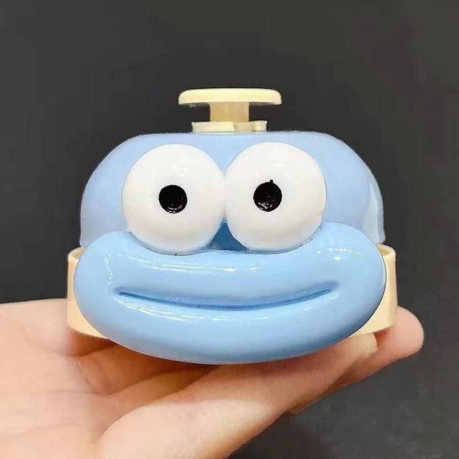 Pet Training Device Supplies Hand Pressing Service Bell Pet Bell Summon Ring Cute Cartoon Cat Desktop Toy Button