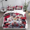 Game Helltaker Bedding Sets Comforter Quilt Bed Cover Duvet Cover Pillow Case 2-3 Pieces Sets Bedroom Decoration Home Textiles