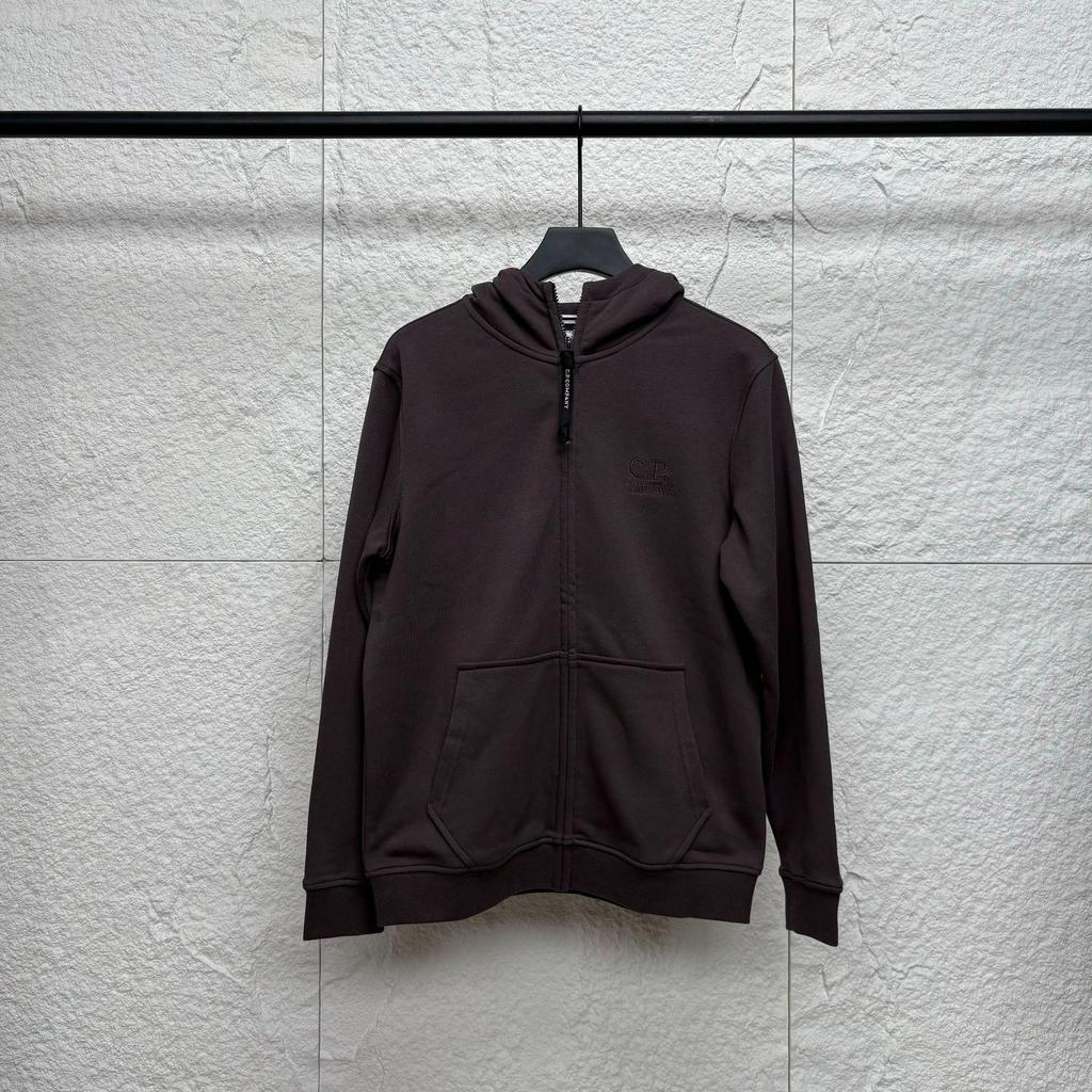 Unisex Hoodie i Enfärgad Design Inspirerad av Glasögon med Dragkedjefickor (Höst/Vinterstil)