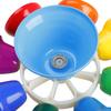 8 Note Hand Bell Percussion Instrument Musical Toy with Sitck for Children Toddler Kids Early Musical Education