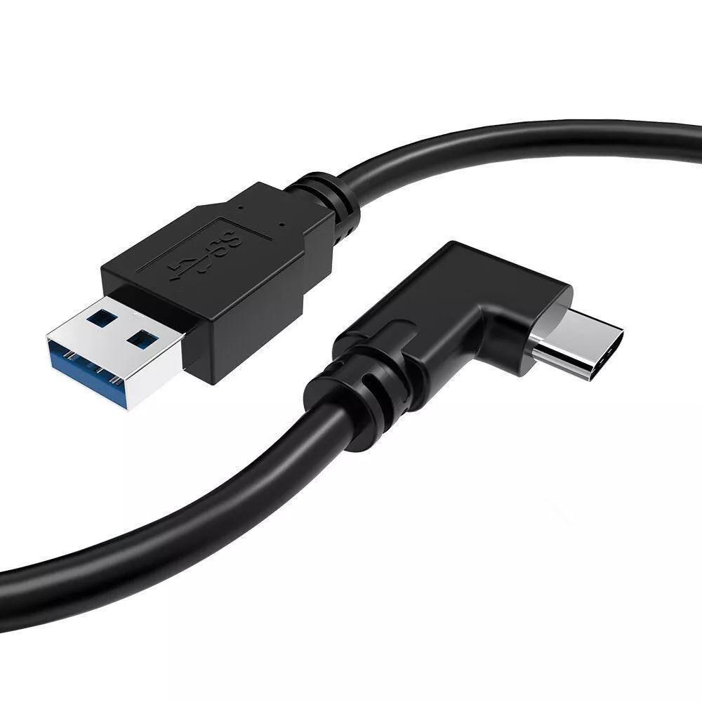 New 13ft Link Cable For Oculus Quest 2 Type-C 3.2 Right Angle To USB A Charging Cord