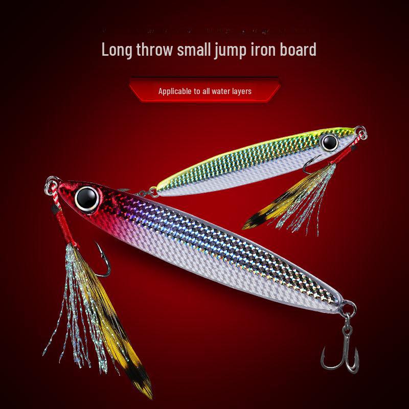 Upturned Mouth Nemesis Fishing Lure: Iron Plate Fish Scale Design for Full Water Layer