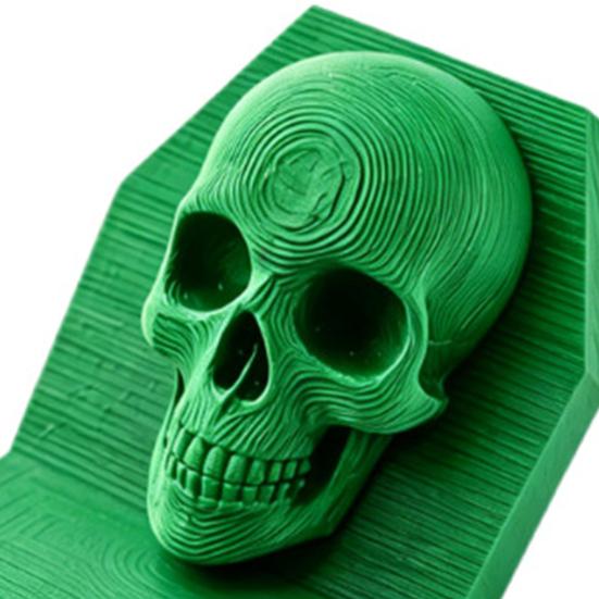 baizihuahu Gothic Skull Can Opener, 3D Printed Pull Tab Tool, Trendy Kitchen Accessory Gift for Friends
