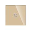 Smart Wall Switch Touch Switch Smart 1Gang 2Way Light Switch 1000W/gang