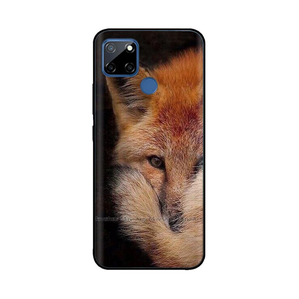 Case For Realme C12 C25 C25s Realme 7i Global Case Cute Soft Silicone TPU Back Cover Realme7i RMX2193 Protective Coque Fundas