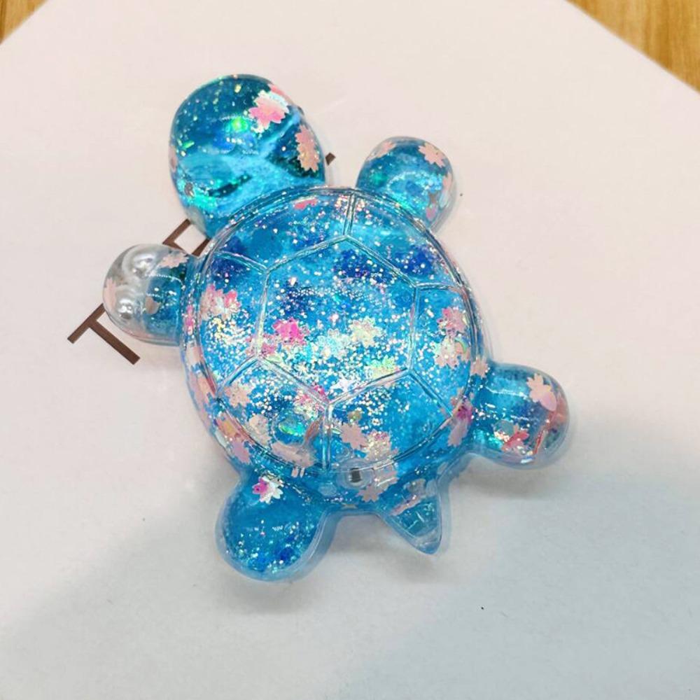 Color Turtle Figurine Micro Landscape Decor Fish Tank Decoration Cartoon Car Interior Ornament