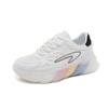 Popcornsohle Dad-Schuhe Damen 2021 Sommer neue dicksohlige kleine weiße Schuhe Mesh atmungsaktive erhöhende Sneaker B08