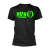 Plan9 Logo Large (Green) Licensed Tshirt Unisexs