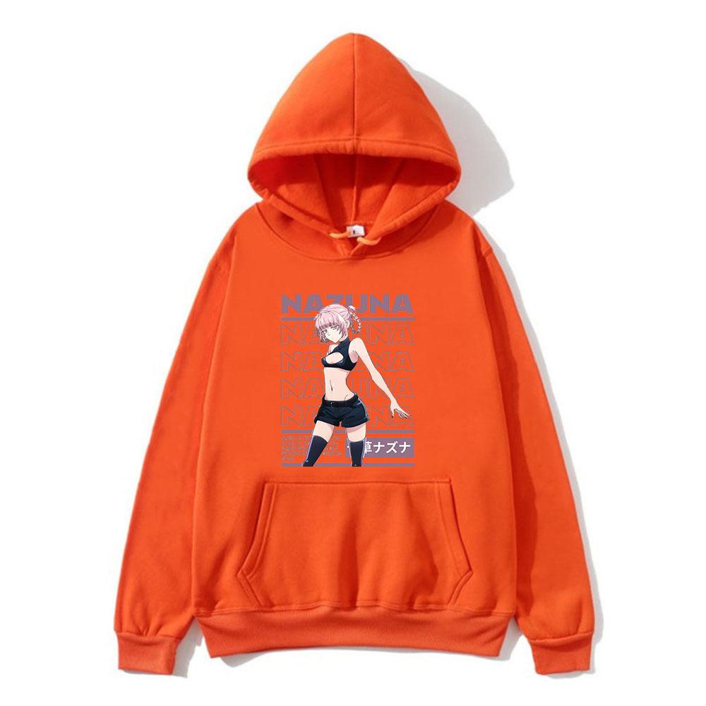Anime Hoodies Call of The Night Yofukashi No Uta Print Unisex Women Fashion Oversized Sweatshirts Hoodie Harajuku Pullover Clothing