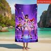 1pz Asciugamano da Spiaggia Ragazza Idol Anime Gruppo Musicale Microfibra Morbido Asciugatura Rapida Asciugamano Sportivo Palestra Asciugamano da Bagno per Bagno Nuoto Esterno