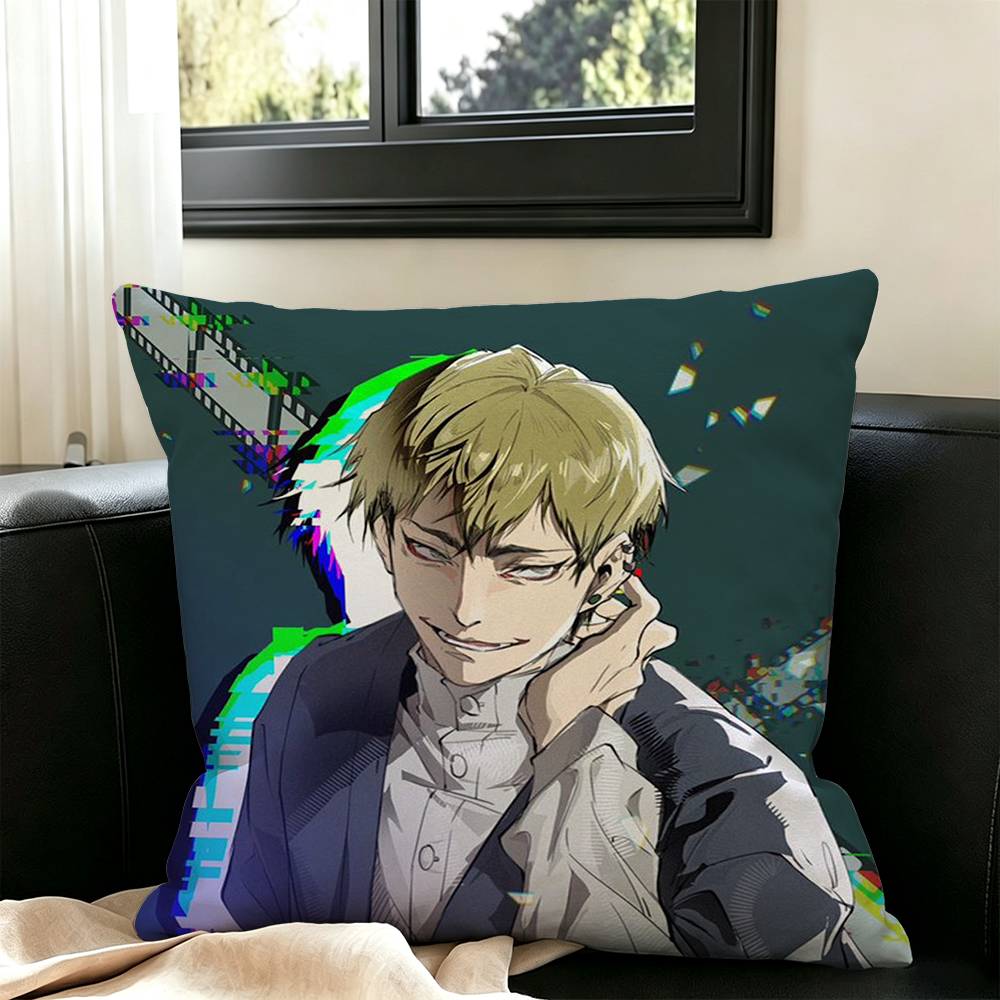 Zenin Naoya Pillow Case Square Double-Sided Sofa Cushion Cover Bedroom Bedside Pillow