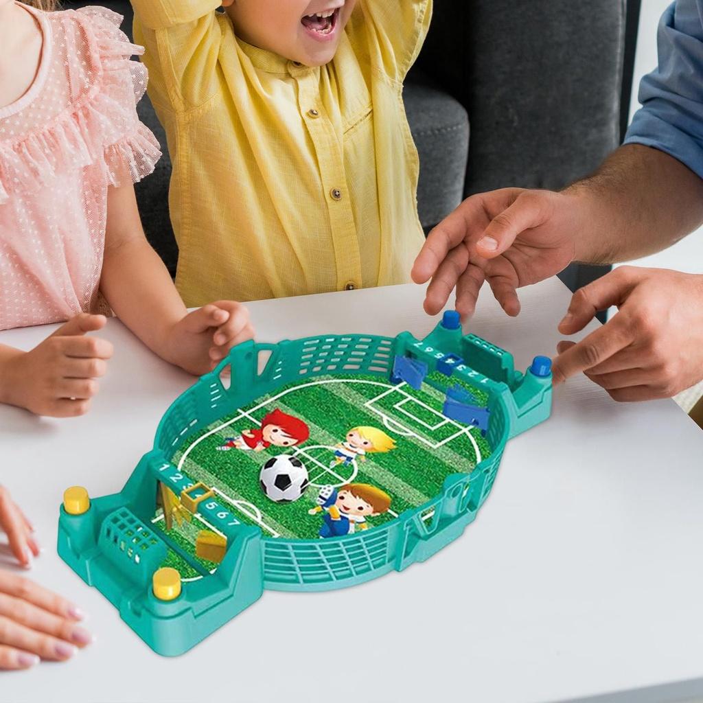 Spannendes Tischfußballspiel für Kinder und Erwachsene Perfektes interaktives Spiel für Familienspaß!