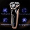 Men's Electric Shaver With LED Power Display/Washable Head/USB Fast Charging Floating Head Home Portable Travel Shaver.