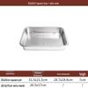 UOSUUOSU 304 Stainless Steel Square Food Pan with Wire Rack