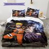 Naruto Anime Character Pattern Bedding Home Decoration Birthday Gift (1 * duvet cover + 2 * pillowcase, without core)