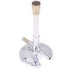 1pcs Equipment Bunsen Burner Lab Portable Gas Bunsen Zinc Alloy With Handle Laboratory