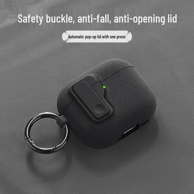 

AirPods 4/Pro 2/3 Protective Case with Buckle AirPods 4th Gen