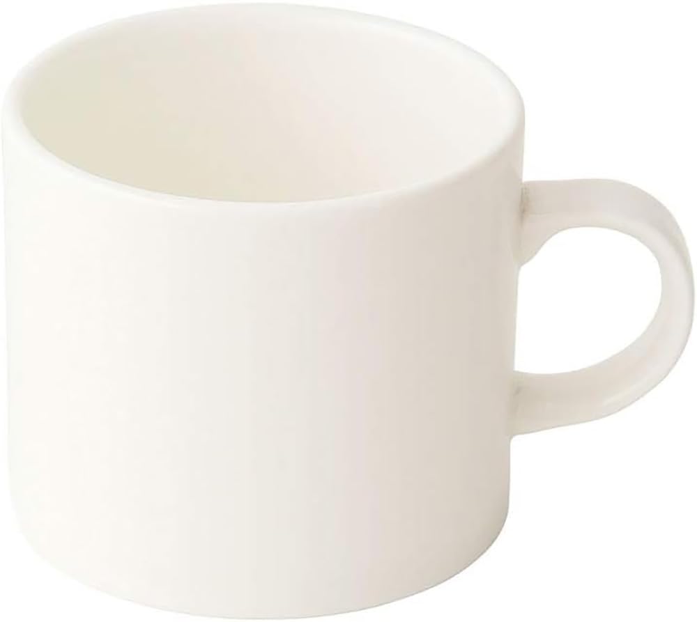 Mori Osamu Ware Multi-Purpose Mug, White, Diameter 90mm X Height 78mm, 350ml