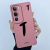 For Vivo Y19s V2149 Cover Case Lucky Initial Letter Couple Silicone Soft Matte Phone Bumper for Vivo Y19s 4G Y29 5G Casing