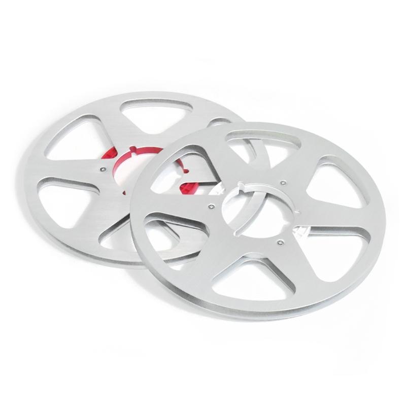 Lightweight Metal Reel 6 Hole Design 10.5Inch Empty Recording Tape Nab Hub Disk Aluminum Accessory