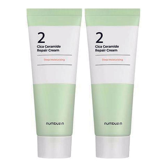 numbuzin - No.2 Cica Ceramide Repair Cream Bundle Set 2 pcs