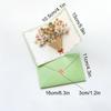 1pc Greeting Card 3D Blessing Card Minimalist Pop-up Style Creative Gift Flower