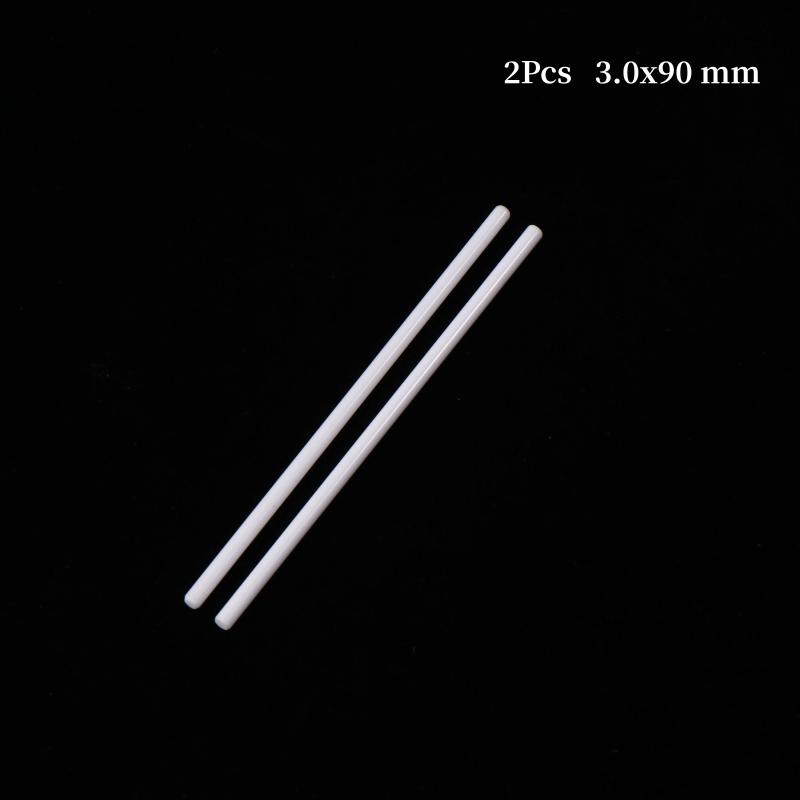 2 stk Keramisk Aksel Senkbar Pumpe Rotoraksel Solid Slitesterk Isolasjonsdeler Diameter 2,5 mm-6 mm Tilbehør