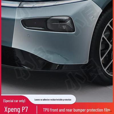 XPeng P7 TPU Pre-Cut Transparent Front and Rear Bumper Protective Film