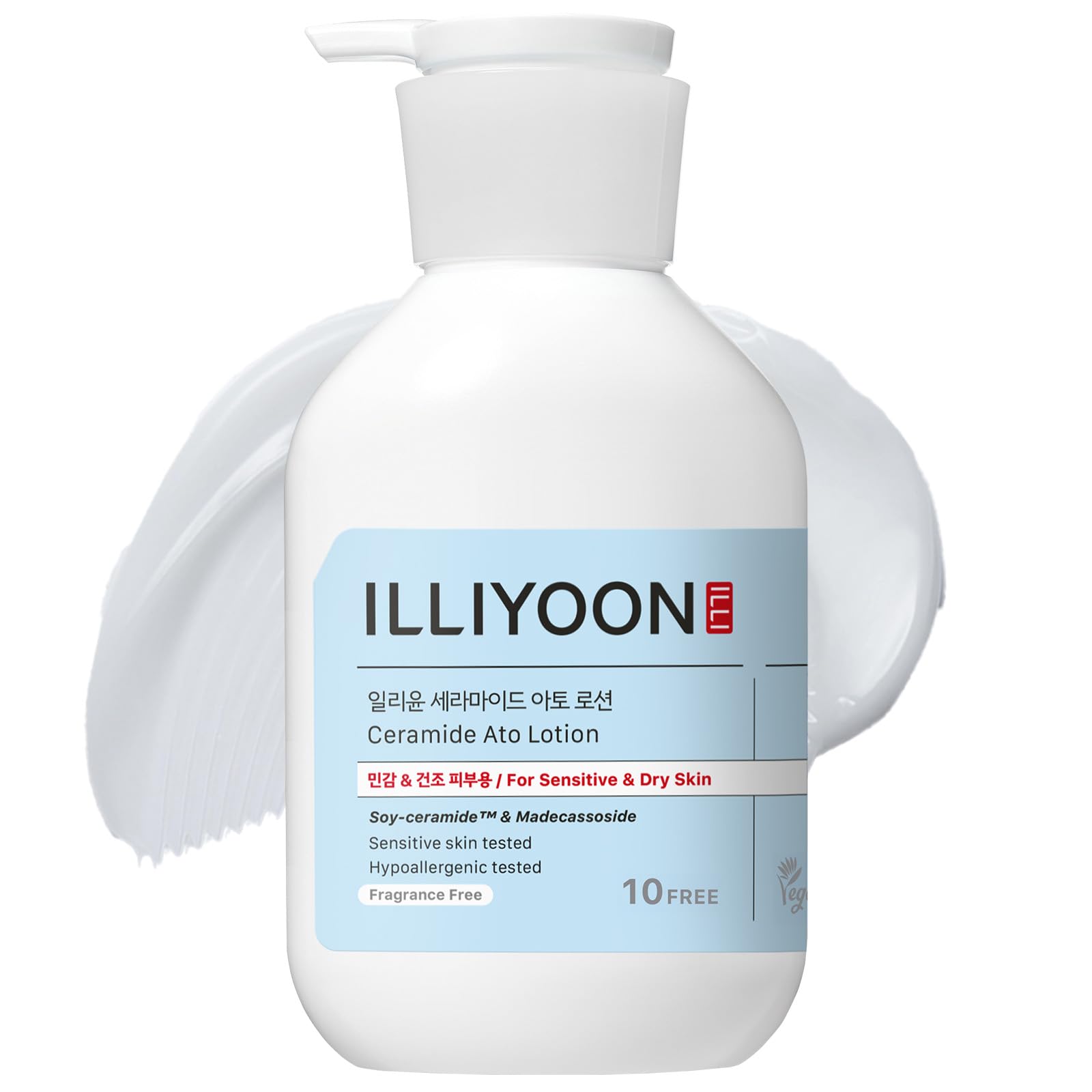 

Ceramide Ato Lotion 350ml Hypoallergenic Lotion for Sensitive and Dry Skin Moisturizing Care Suitable for Children Korean Cosmetics Illiyoon