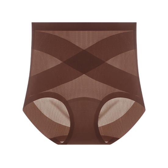 

Утягивающее белье для живота для женщин, бесшовные трусики с высокой талией для формирования тела, подтягивающие ягодицы, нижнее белье полной посадки M