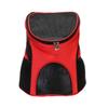 Pet Carrier Mesh Backpack, Cat Breathable , Portable Ventilated and Outdoor Collapsible Red