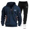 2025 Men's Autumn/Winter Sports Set: Hoodie & Pants for Outdoor Running
