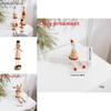 Weihnachtsmann Rentier Schneemann Holz Tischdekoration Für Feiertags-Szenen