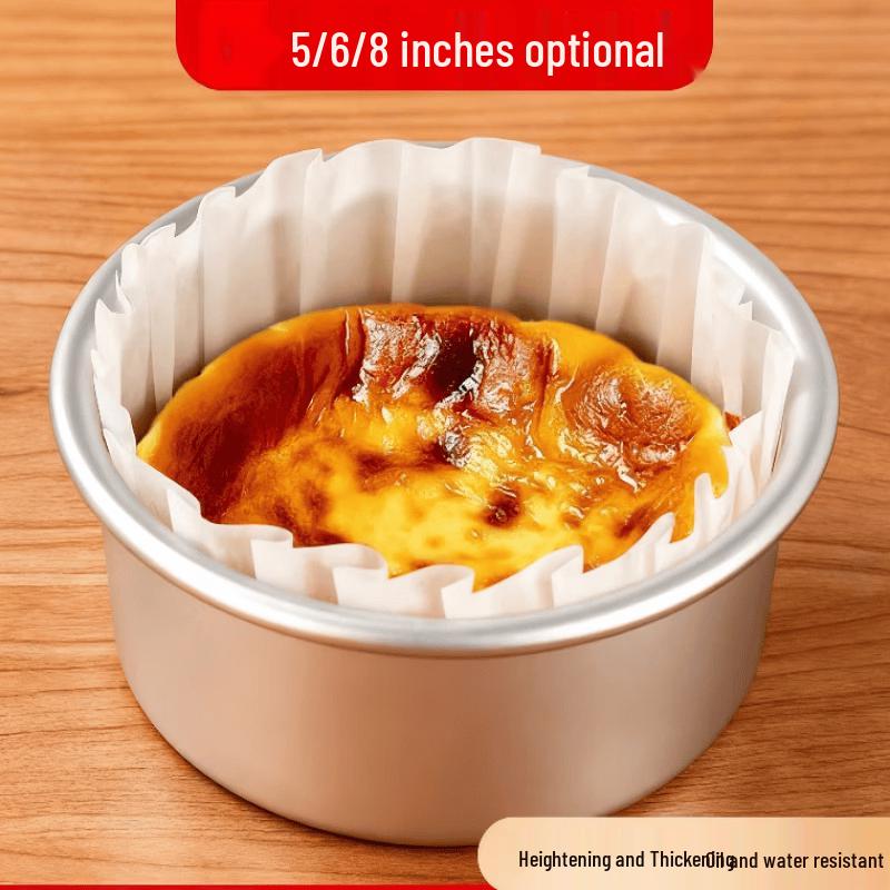 Disposable Non-Stick Basque Cheesecake Paper Liners