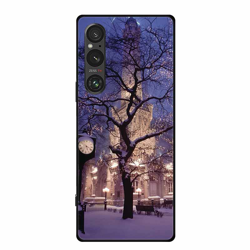 Etui na Sony Xperia 1 VI, luksusowe, miękkie silikonowe etui z TPU na tył telefonu Sony Xperia 1 VI 5G, urocze, odporne na wstrząsy, z motywem kwiatów i kreskówek