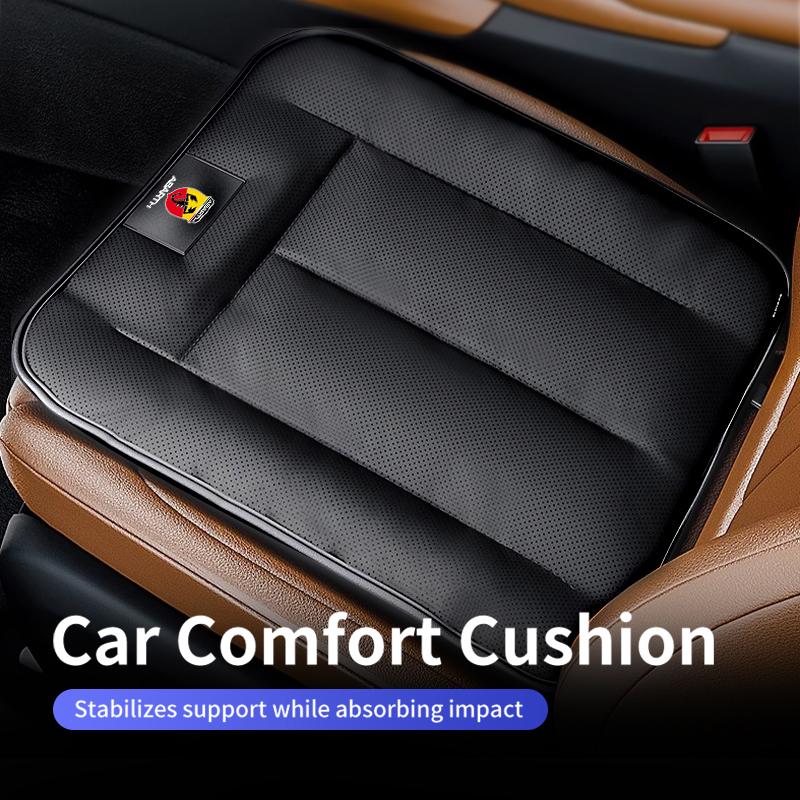 Car Seat Cushion Leather Breathable Universal Seat Protecto For Abarth FIAT 500 Ducato Stilo Palio UNO Astra Bravo Tipo