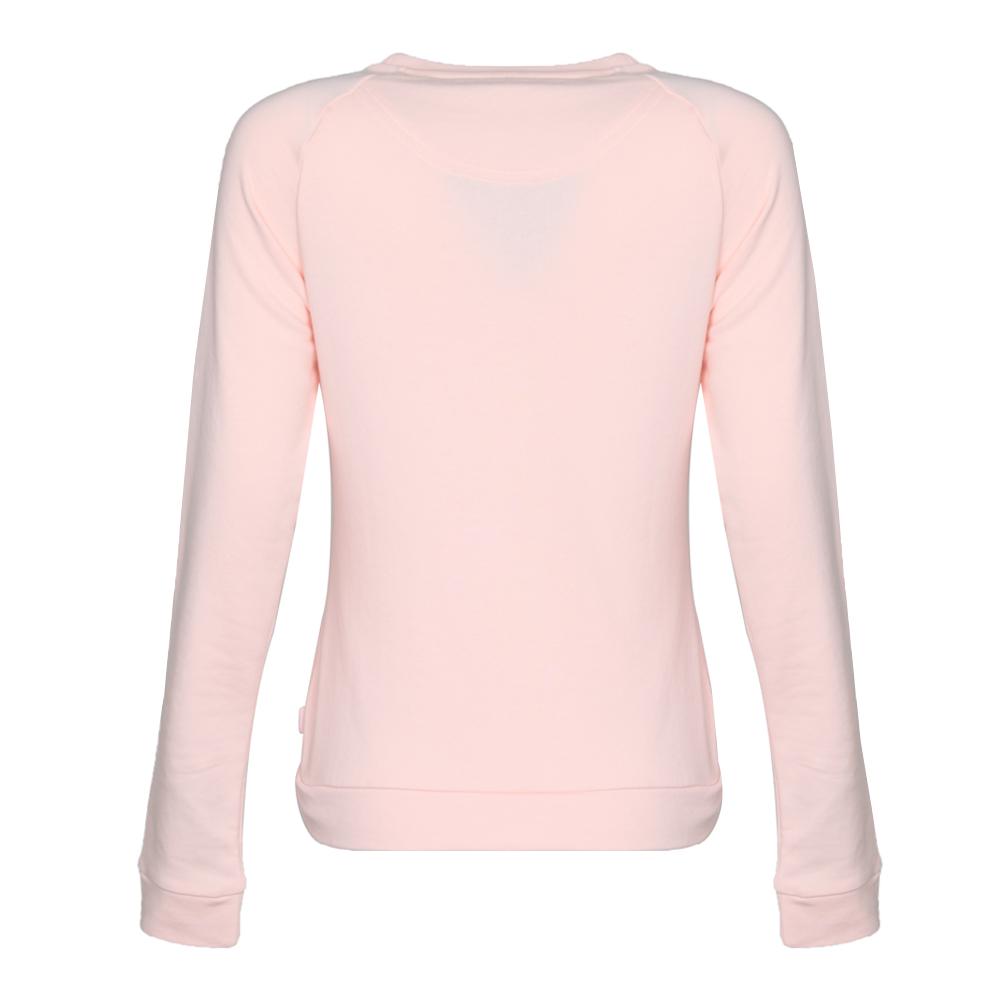 Adidas Neo W Ce Adi Ft Swt Lifestyle Series American Style Pullover Crew Neck Long Sleeve Sweatshirt Women Sweatshirt Pink BP6709