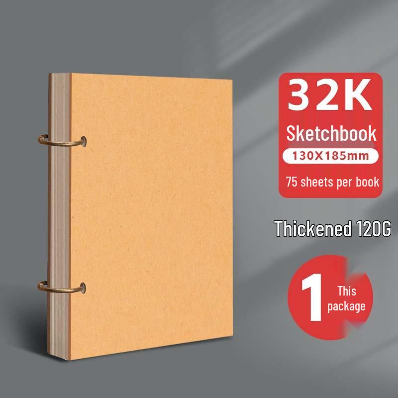 

Detachable Loose-Leaf Sketchbook: A4 8K, A5 16K Art & Drawing Book, Hand-Painted & Marker-Friendly Pages
