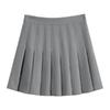 Dames Plissérok JK Uniformrok Rok Lente en Zomer Korte Rok (Veiligheidspantalon + Rits + Knopen)