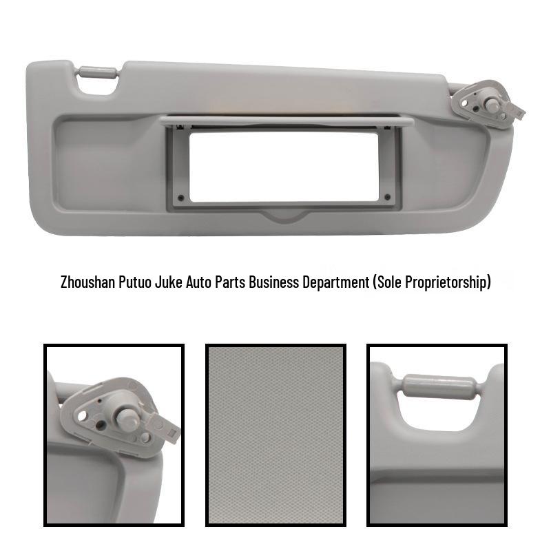 2006-2011 Honda Civic Right Side Sun Visor, Model 83280-SNA-A01ZA, Warm Gray.