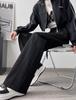 2025 Korean Fashion Women's Slimming High-Waisted Straight-Leg Pants for Autumn/Winter
