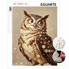 Pearl Painting Kit DIY Owl Animal Wall Art Home Decoration Painting