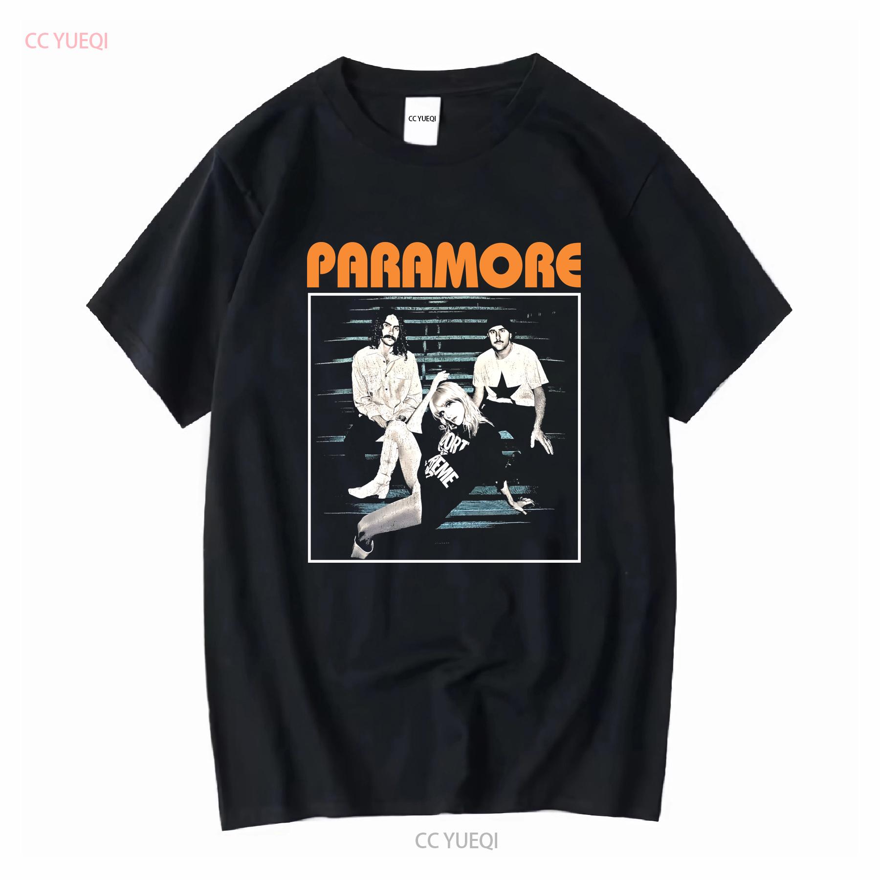 

Paramore This is Why Rock Band T Shirt Size Medium vintage Washed streetwear Unisex graphic Stylish Stretched Soft homme 4XL
