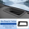 Compatible Curved Protective Cover for 26 Lantu Tianshan HUD Models - Dustproof Dashboard Interior Modification.