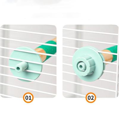 Bite Resistant Parrot Climbing Stand Wear Resistant Stable Parrot Standing Pole Non-slip Bird Claw Grinding Rod Relieve Boredom