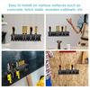 14/18/23 Holes Screwdrivers Pliers Wall Rack Wall Mounted Pliers Holder  Hardware Tool Storage