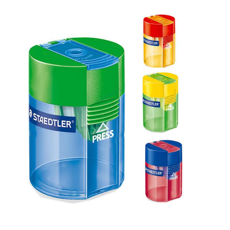 

STAEDTLER 511 006 Single Hole Transparent Pencil Sharpener – 4 Colors