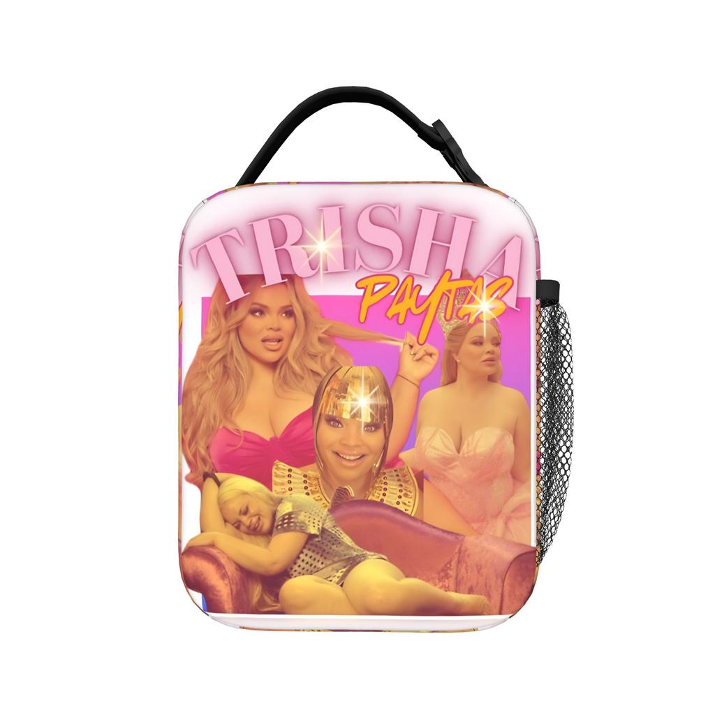 Trisha Paytas Lunch Bag Funny Lunch Box For Child Picnic Portable Insulated Cooler Bag Waterproof Print Thermal Lunch Bags