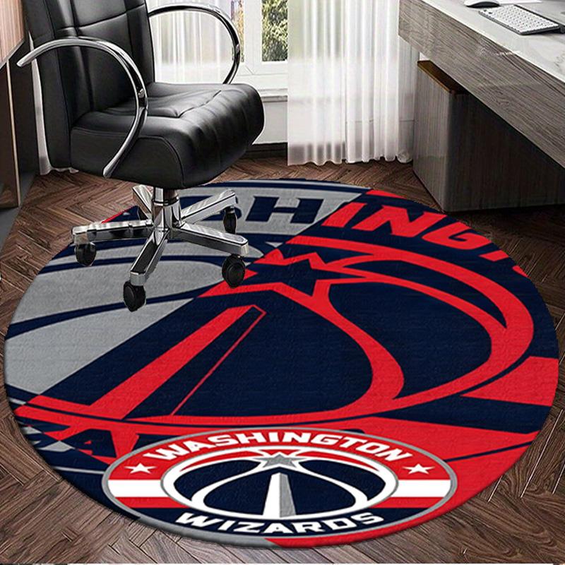 Washington basketball Logo Round Rug for Livingroom,Bedroom, Palyroom, Chair Rug, Area rug, Circle Carpet, Large Size Fan Christmas gift